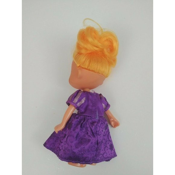 Greenbrier International Fasion Doll 5.5" in Purple Dress - Picture 3 of 7